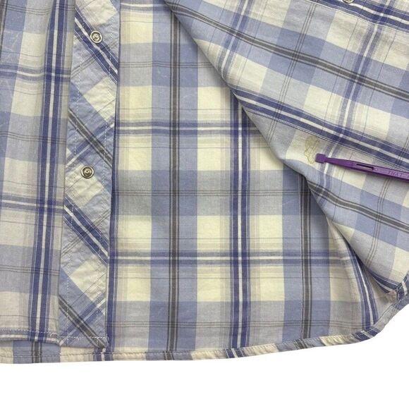 Levi Strauss Western Pearl Snap Plaid Shirt Cowboy Ranch Rodeo Yellowstone XXL - Picture 10 of 16